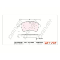 KLOCKI HAMULCOWE BPD339118DRV