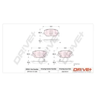 KLOCKI HAMULCOWE BPD340334DRV