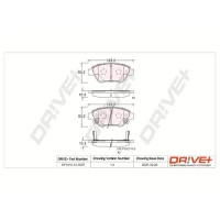 KLOCKI HAMULCOWE BPD364946DRV