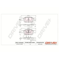 KLOCKI HAMULCOWE BPD366277DRV