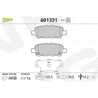 KLOCKI HAMULCOWE BPD380994VA