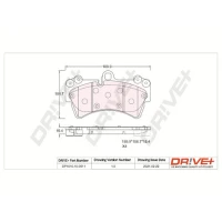 KLOCKI HAMULCOWE BPD396983DRV