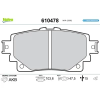 KLOCKI HAMULCOWE BPD400035VA