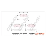 KLOCKI HAMULCOWE BPD431652DRV