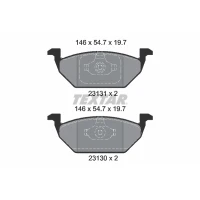 KLOCKI HAMULCOWE BPD451041TXR