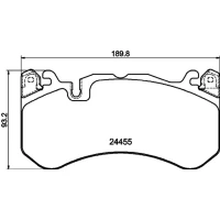 KLOCKI HAMULCOWE BPD490296HL