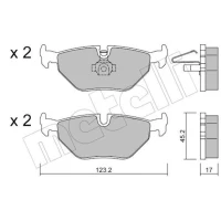 KLOCKI HAMULCOWE BPD494751MTL