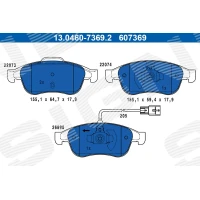 KLOCKI HAMULCOWE BPD496058AT