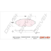 KLOCKI HAMULCOWE BPD583397DRV