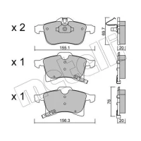 KLOCKI HAMULCOWE BPD597961MTL
