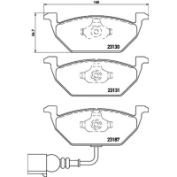 KLOCKI HAMULCOWE BPD606498HL