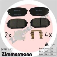 KLOCKI HAMULCOWE BPD628226ZM