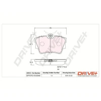 KLOCKI HAMULCOWE BPD635582DRV