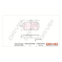 KLOCKI HAMULCOWE BPD656725DRV