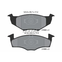 KLOCKI HAMULCOWE BPD657496TXR