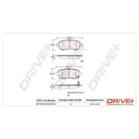 KLOCKI HAMULCOWE BPD659730DRV