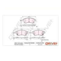 KLOCKI HAMULCOWE BPD663918DRV