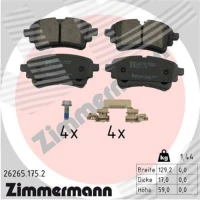 KLOCKI HAMULCOWE BPD692227ZM
