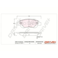 KLOCKI HAMULCOWE BPD693175DRV