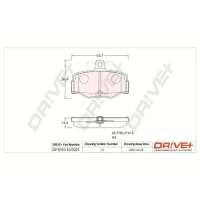 KLOCKI HAMULCOWE BPD706370DRV
