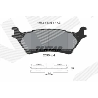 KLOCKI HAMULCOWE BPD733881TXR