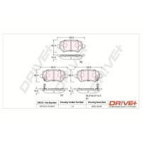 KLOCKI HAMULCOWE BPD750059DRV