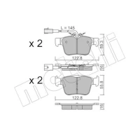 KLOCKI HAMULCOWE BPD796855MTL