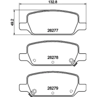 KLOCKI HAMULCOWE BPD802961HL