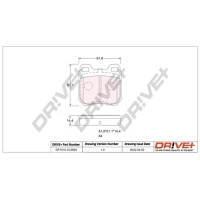 KLOCKI HAMULCOWE BPD873475DRV