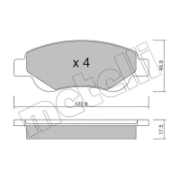 KLOCKI HAMULCOWE BPD909901MTL