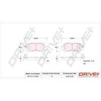 KLOCKI HAMULCOWE BPD910932DRV