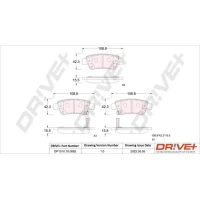 KLOCKI HAMULCOWE BPD915050DRV