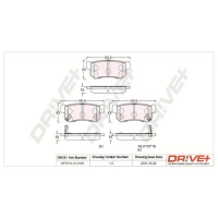 KLOCKI HAMULCOWE BPD936542DRV
