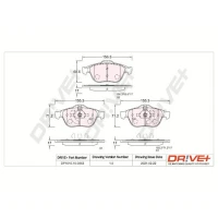 KLOCKI HAMULCOWE BPD948466DRV