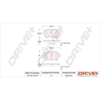 KLOCKI HAMULCOWE BPD963538DRV