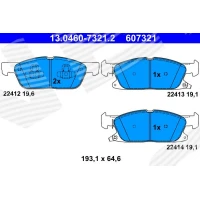 KLOCKI HAMULCOWE BPD989101AT