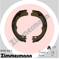 SZCZĘKI HAMULCA RĘCZNEGO BSS524615ZM