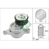 NAPINACZ PASKA ALTERNATORA BT675262IN