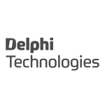 Delphi zestaw mocowania amortyzatora