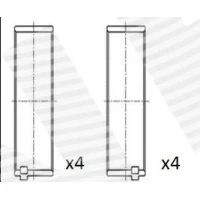 WKŁADKI WAŁU KORBOWEGO CB224523FA