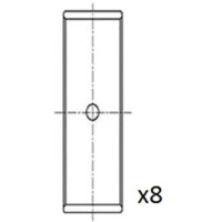 WKŁADKI WAŁU KORBOWEGO CB762569FA
