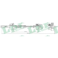 LINKA SPRZĘGŁA CTC151502LPR