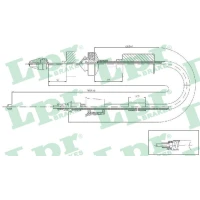 LINKA SPRZĘGŁA CTC287764LPR