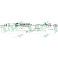 LINKA SPRZĘGŁA CTC306617LPR