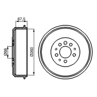 BĘBEN HAMULCOWY DB902529BO