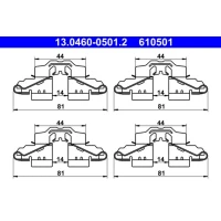 UCHWYTY KLOCKÓW HAMULCOWYCH DBA401207AT