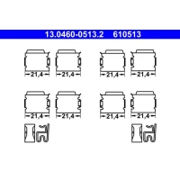 UCHWYTY KLOCKÓW HAMULCOWYCH DBA779100AT