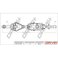PÓŁOSIE DS013462DRV