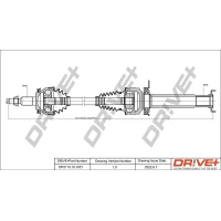PÓŁOSIE DS038998DRV