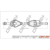 PÓŁOSIE DS064017DRV